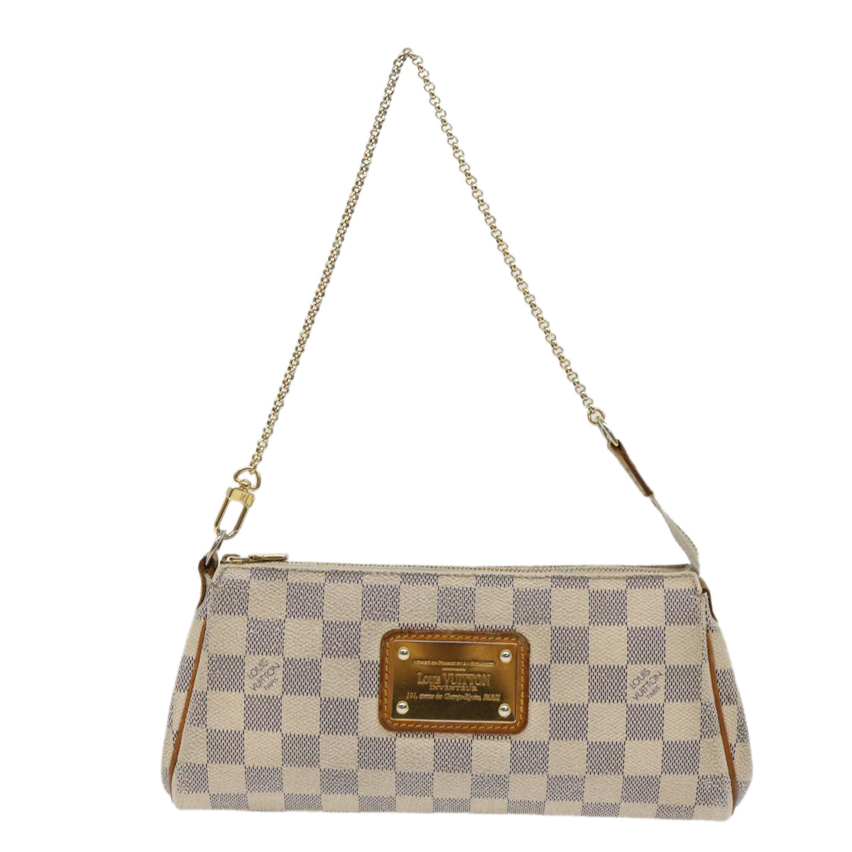 LOUIS VUITTON Damier Azur Eva Shoulder Bag 2way N55214 LV 46829
