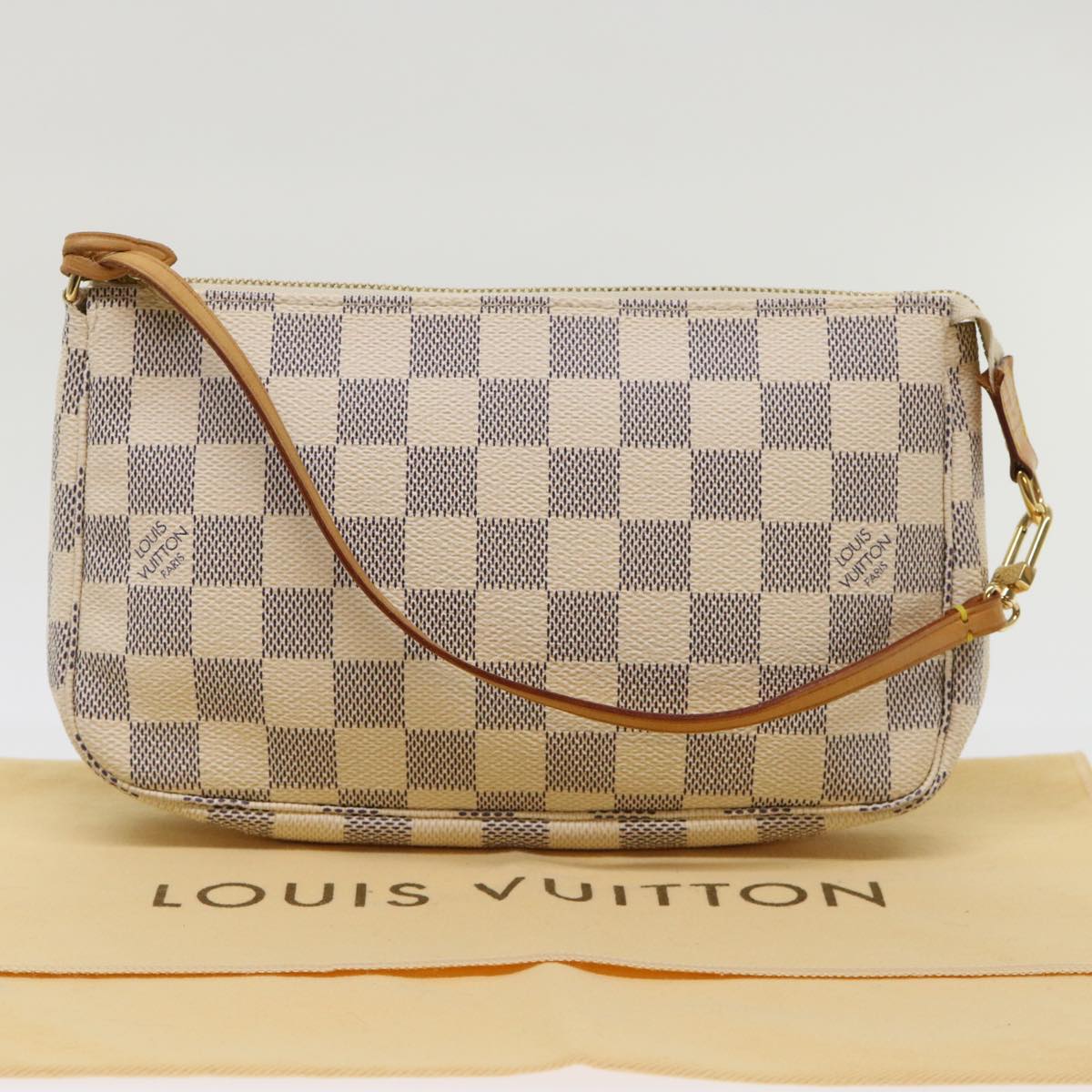 LOUIS VUITTON Damier Azur Eva Shoulder Bag 2way N55214 LV 46829
