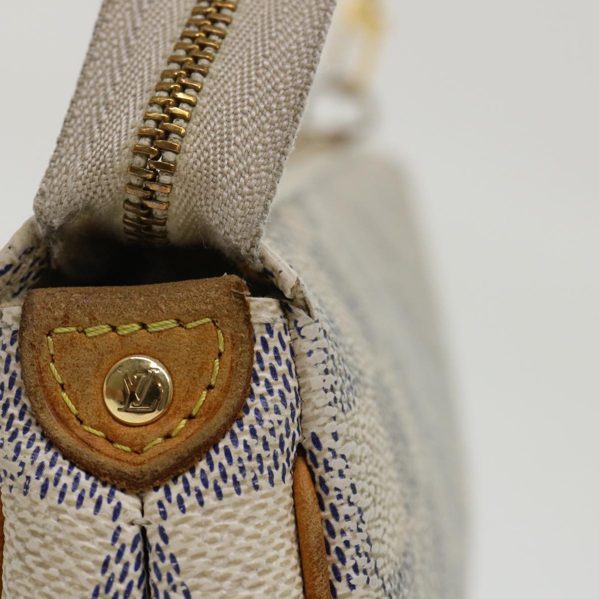 LOUIS VUITTON Damier Azur Eva Shoulder Bag 2way N55214 LV 46829