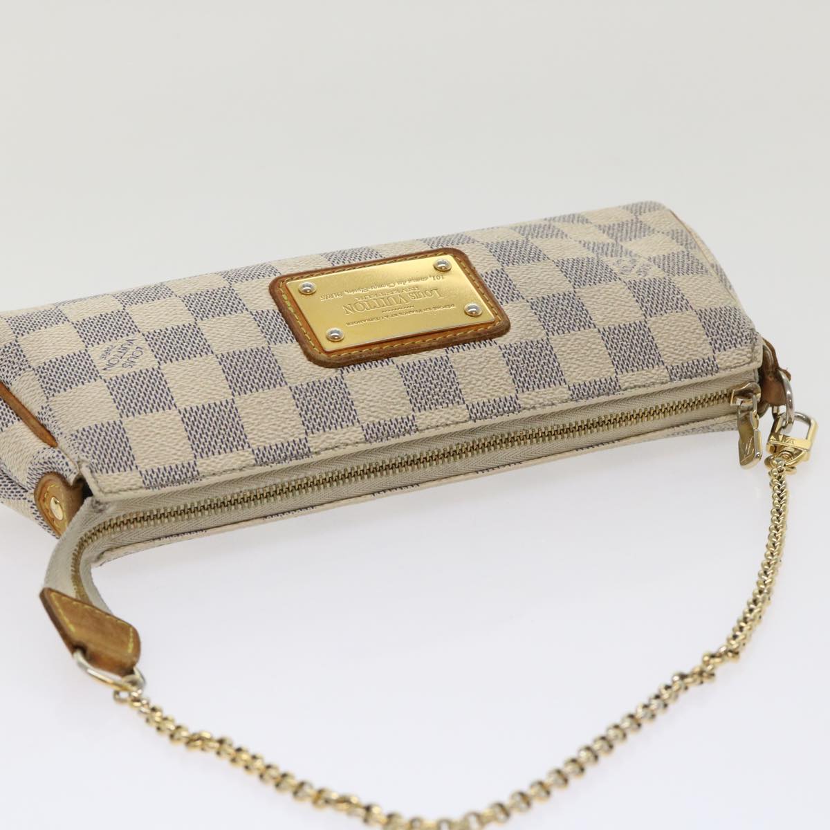 LOUIS VUITTON Damier Azur Eva Shoulder Bag 2way N55214 LV 46829
