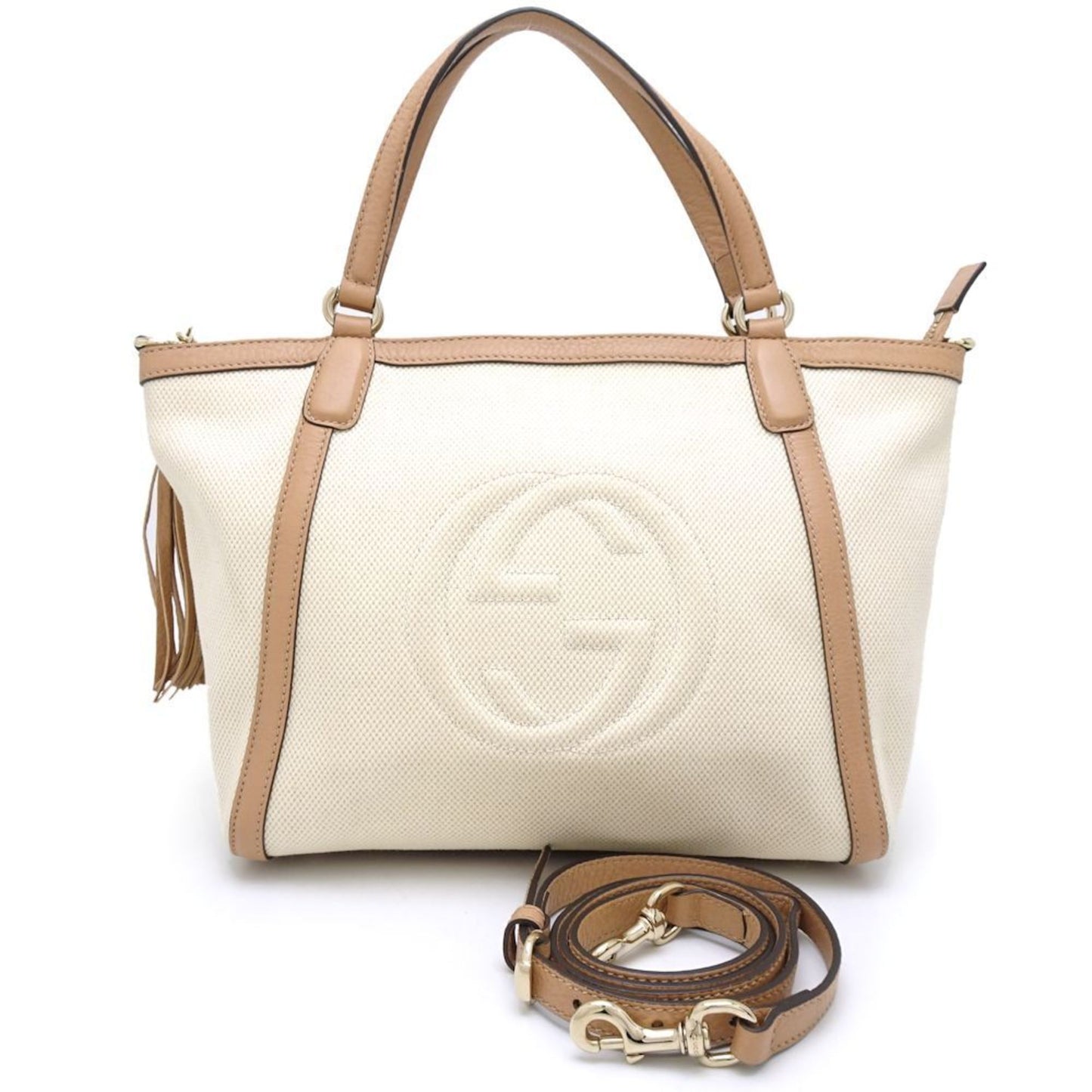 Gucci Soho  Canvas Tote Bag ()