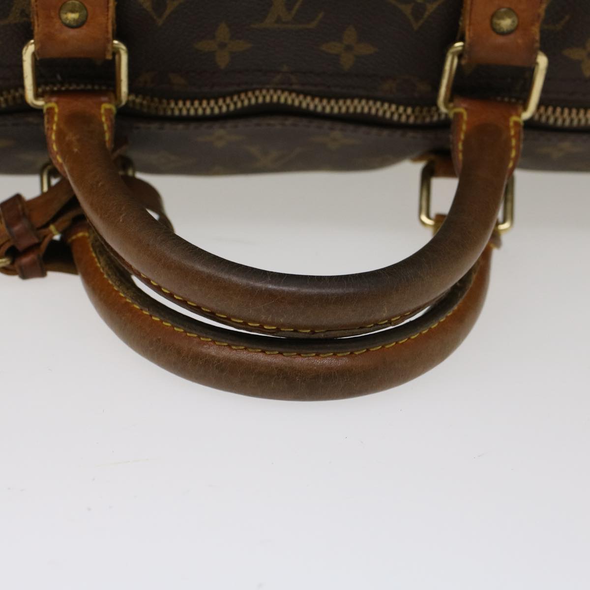 LOUIS VUITTON Monogram Keepall 55 Boston Bag M41424 LV 46831