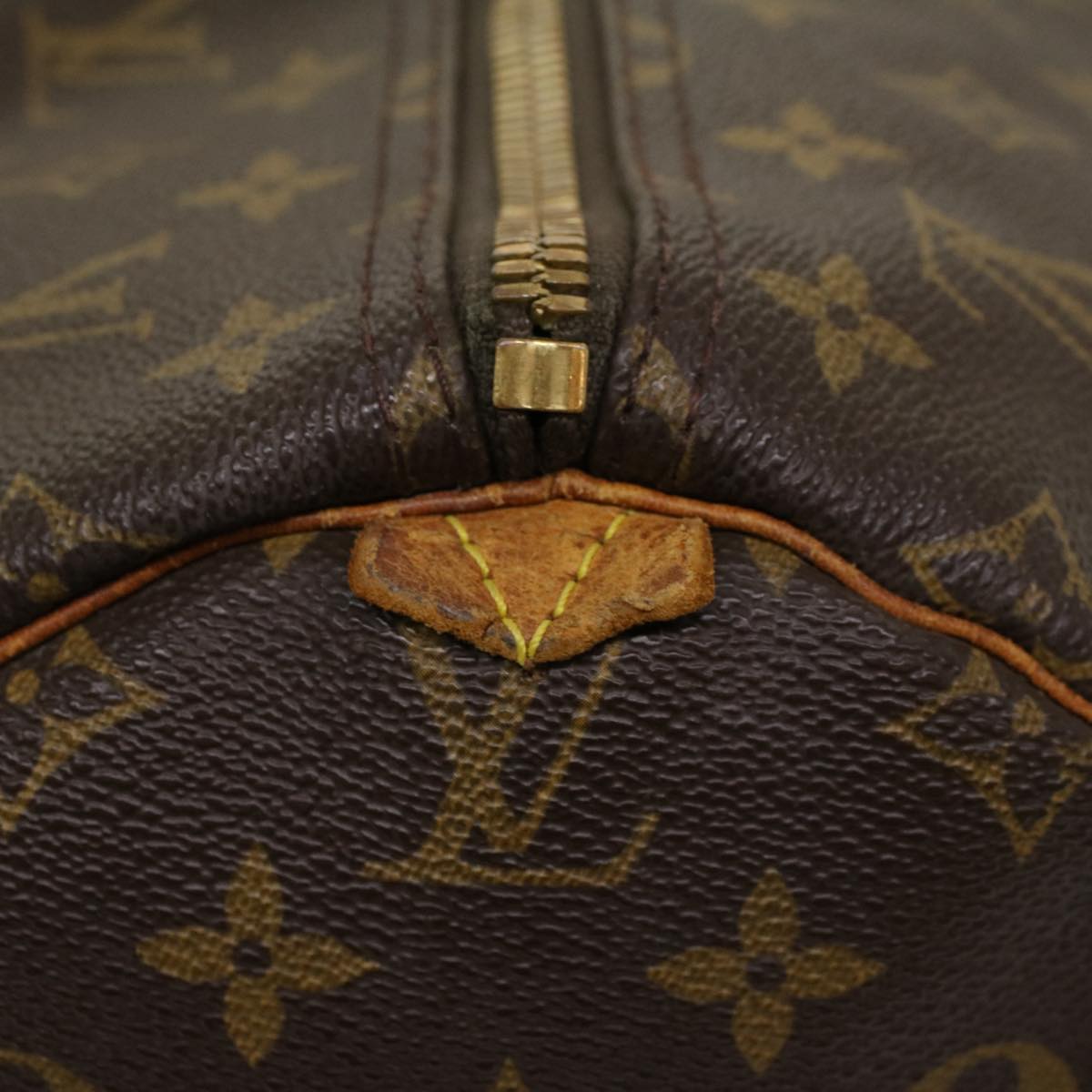 LOUIS VUITTON Monogram Keepall 55 Boston Bag M41424 LV 46831