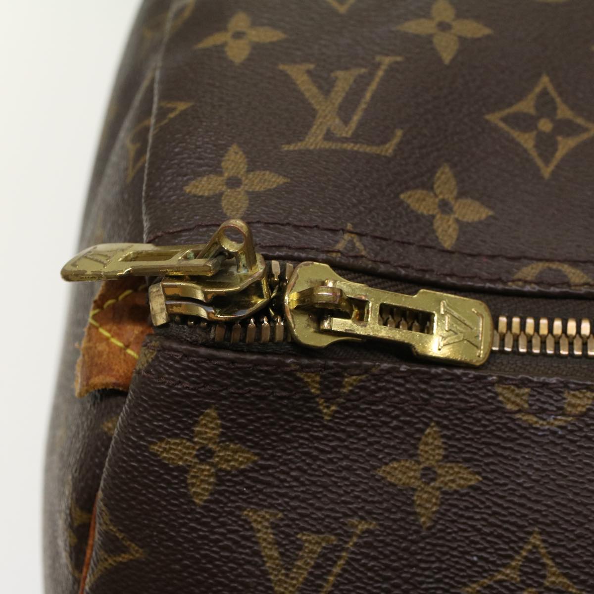 LOUIS VUITTON Monogram Keepall 55 Boston Bag M41424 LV 46831