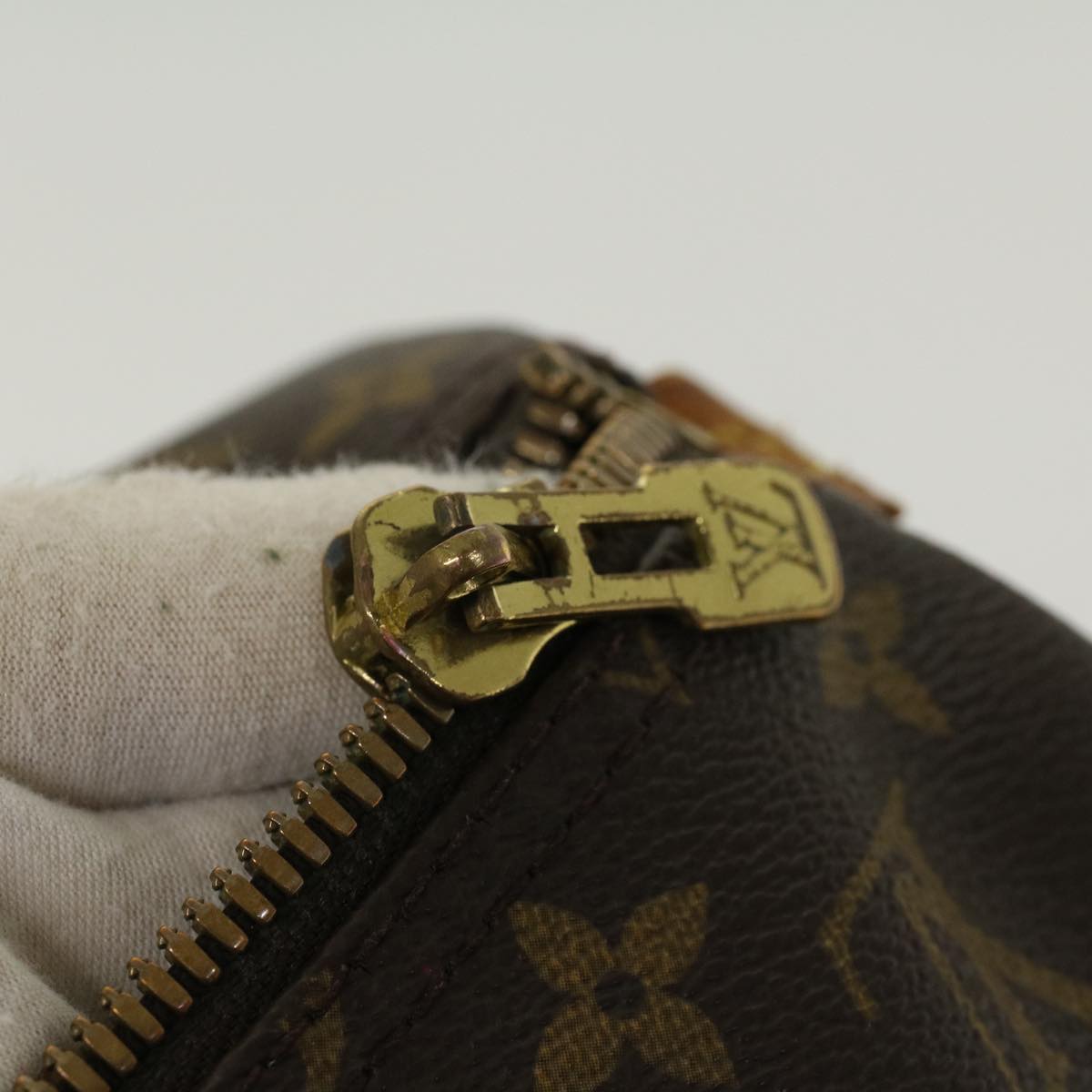 LOUIS VUITTON Monogram Keepall 55 Boston Bag M41424 LV 46831