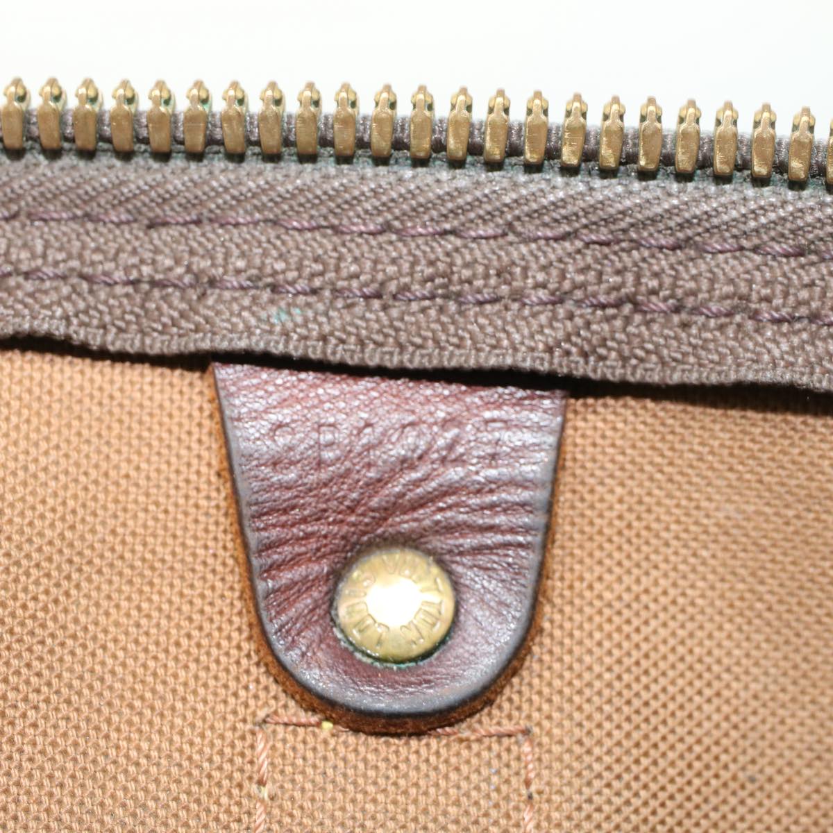 LOUIS VUITTON Monogram Keepall 55 Boston Bag M41424 LV 46831