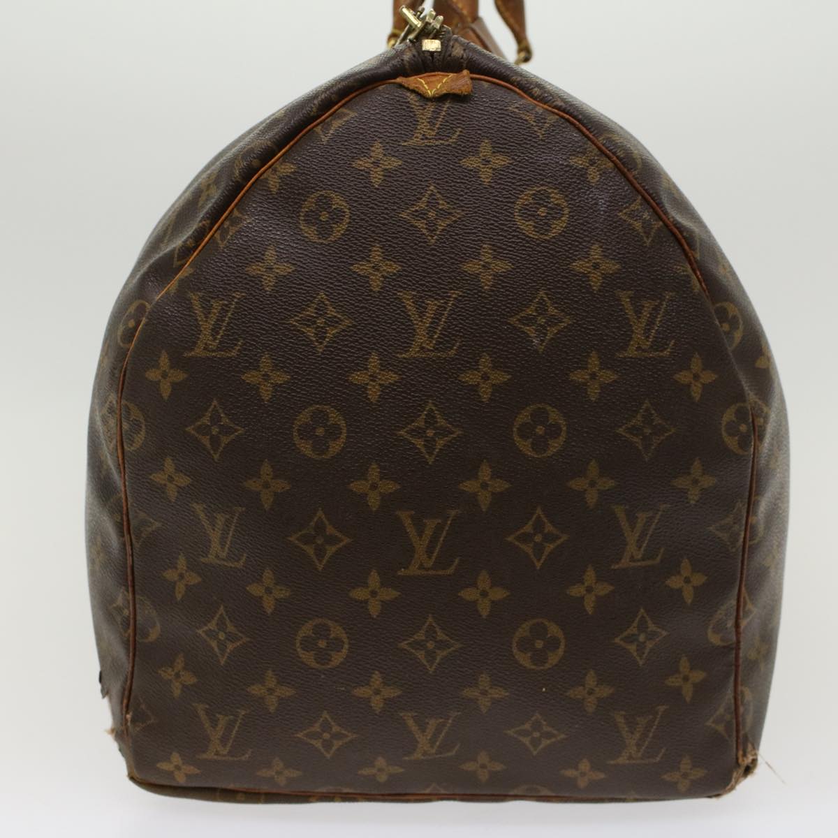 LOUIS VUITTON Monogram Keepall 55 Boston Bag M41424 LV 46831