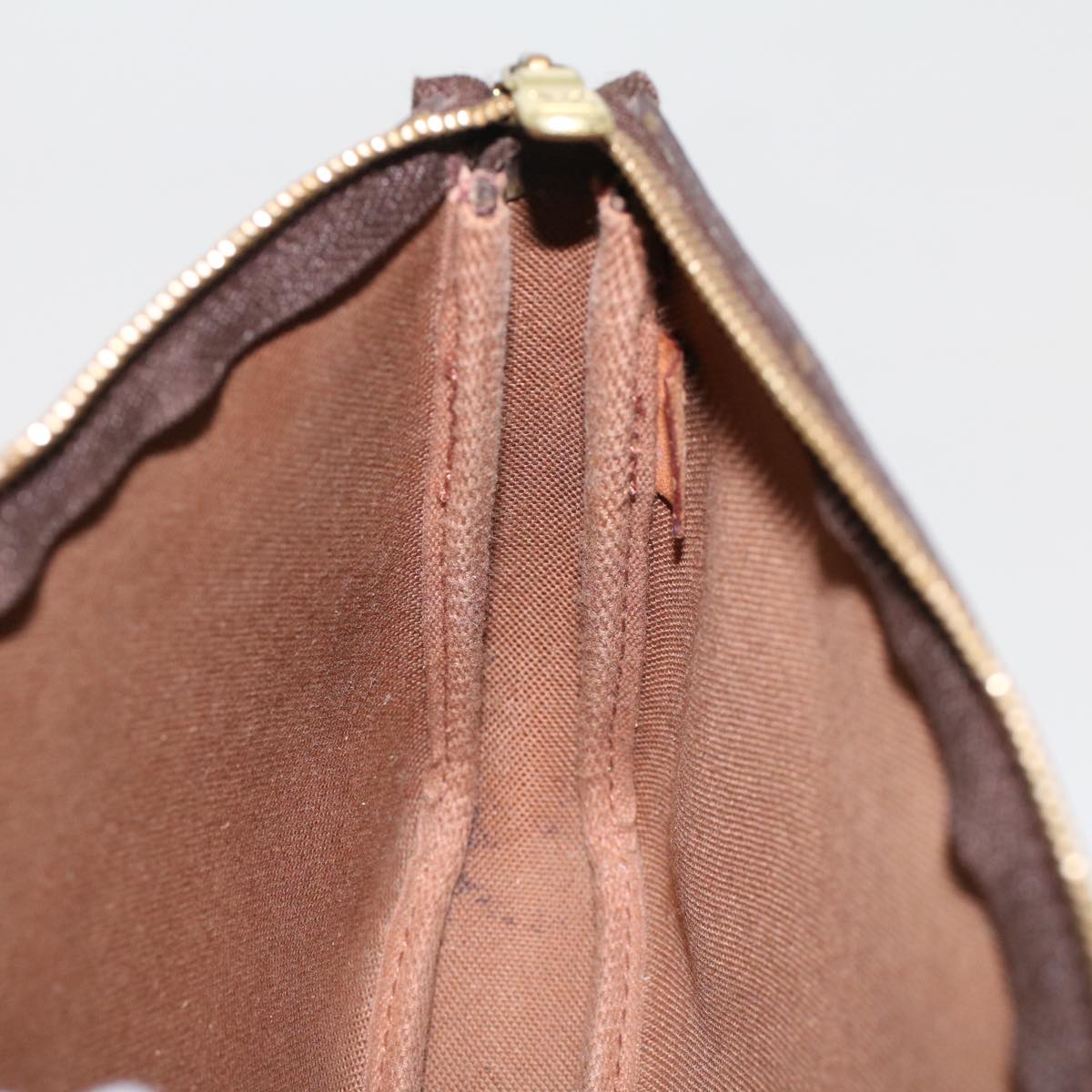 LOUIS VUITTON Monogram Pochette Accessoires Pouch M51980 LV 46835