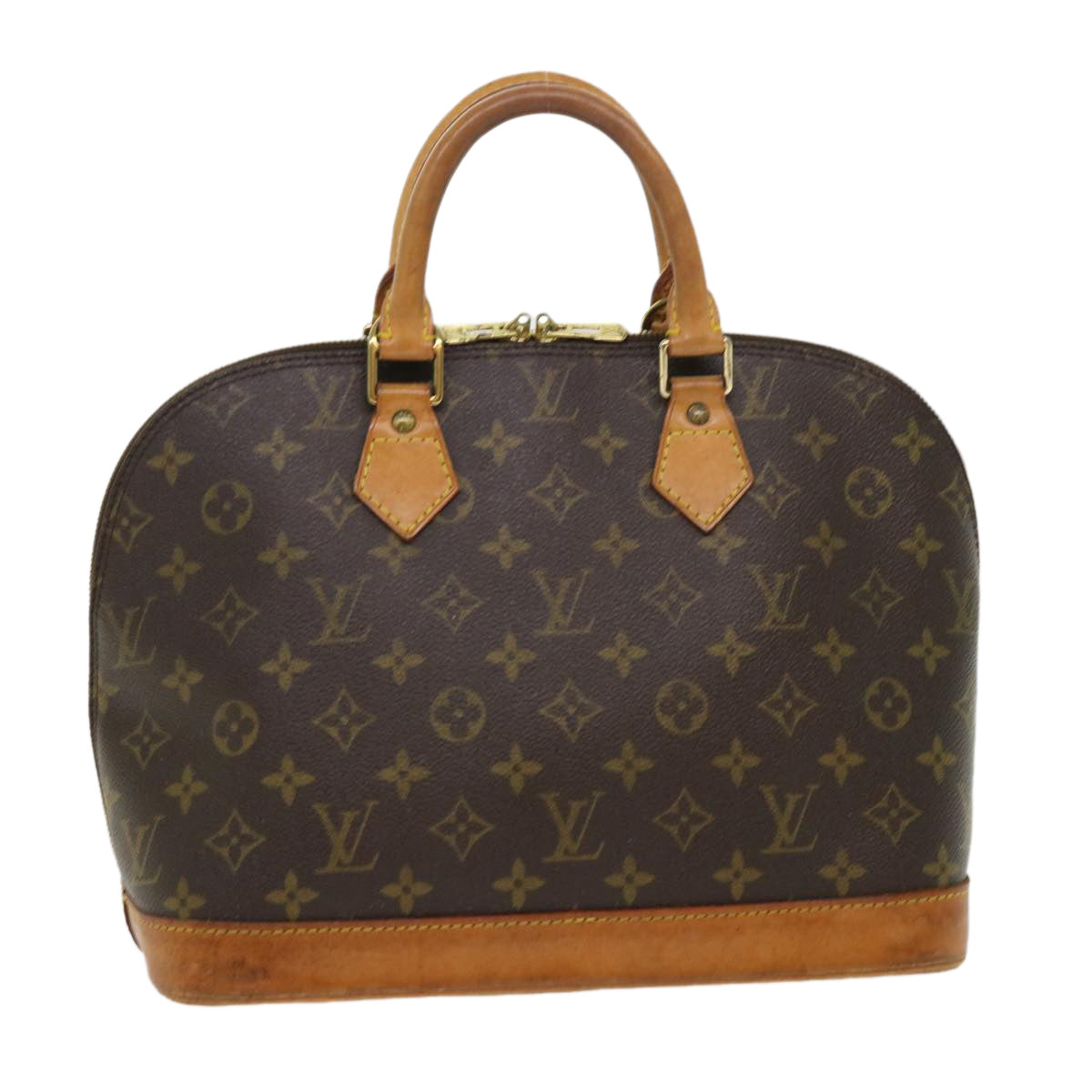 LOUIS VUITTON Monogram Alma Hand Bag M51130 LV 46838