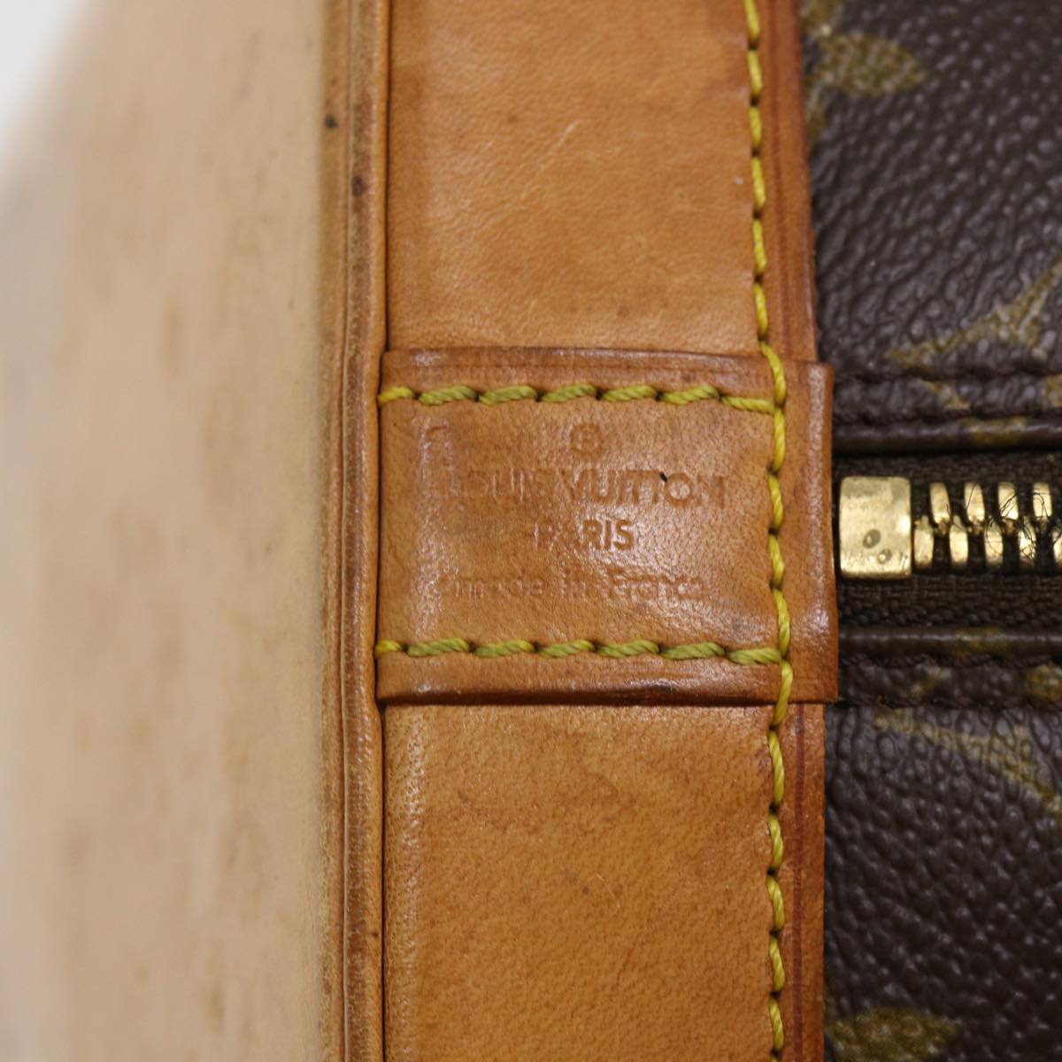 LOUIS VUITTON Monogram Alma Hand Bag M51130 LV 46838