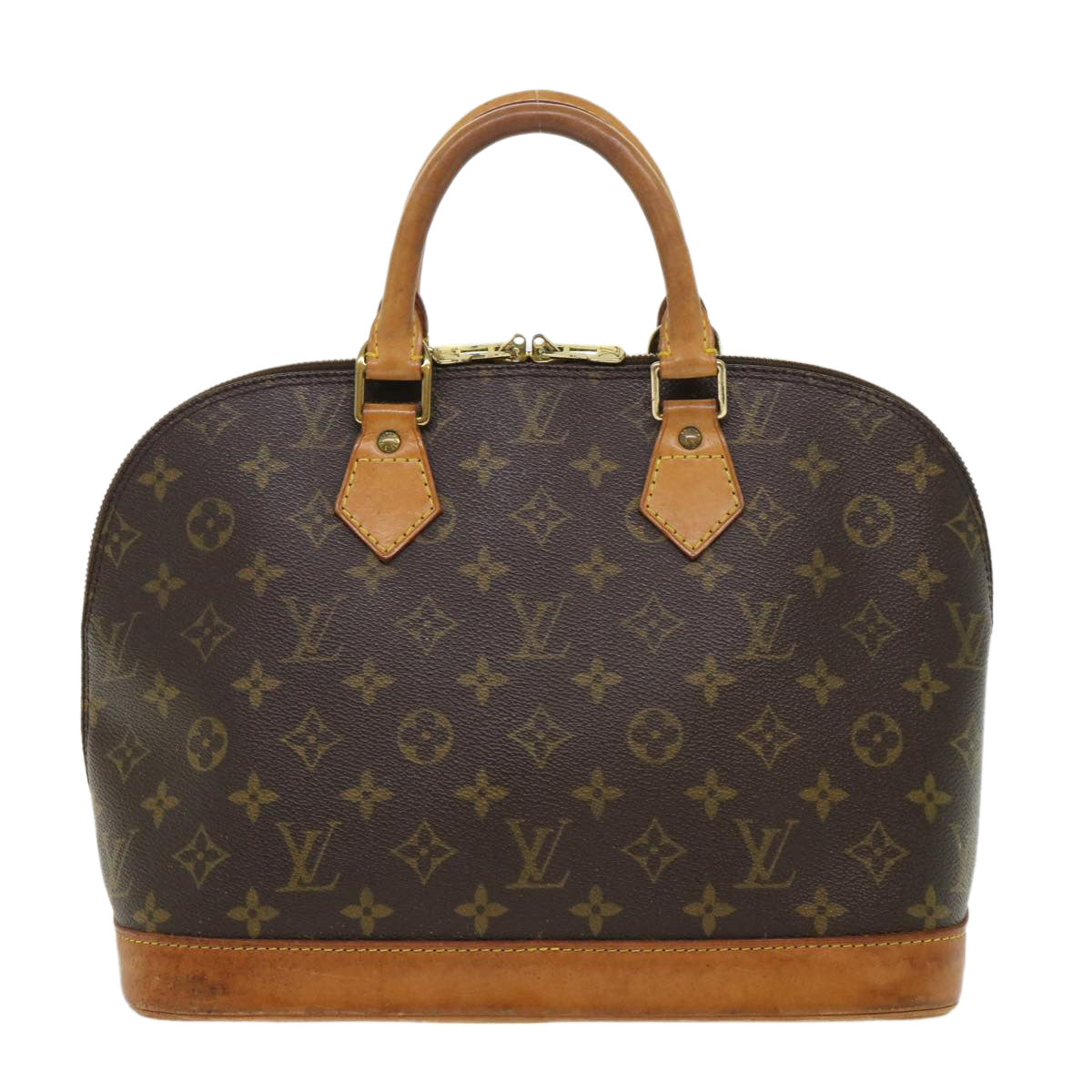 LOUIS VUITTON Monogram Alma Hand Bag M51130 LV 46838