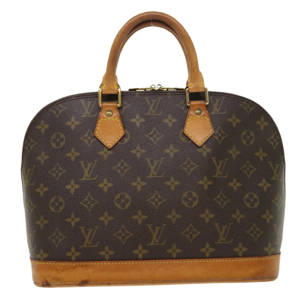 LOUIS VUITTON Monogram Alma Hand Bag M51130 LV 46838