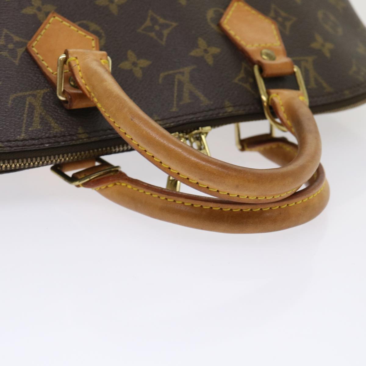 LOUIS VUITTON Monogram Alma Hand Bag M51130 LV 46838