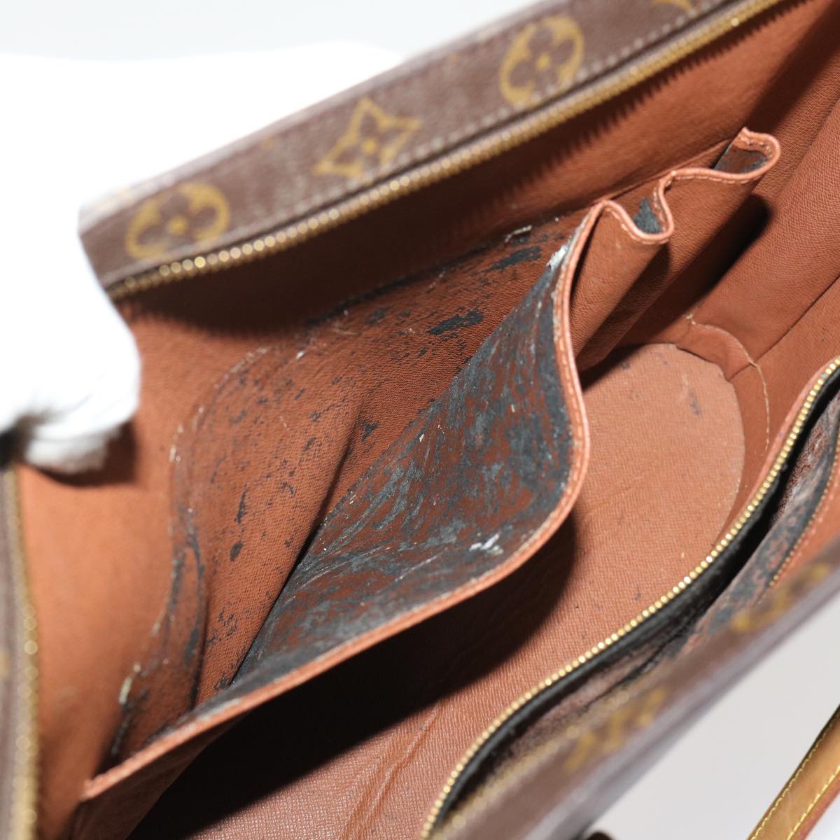 LOUIS VUITTON Monogram Babylone Tote Bag M51102 LV 46839