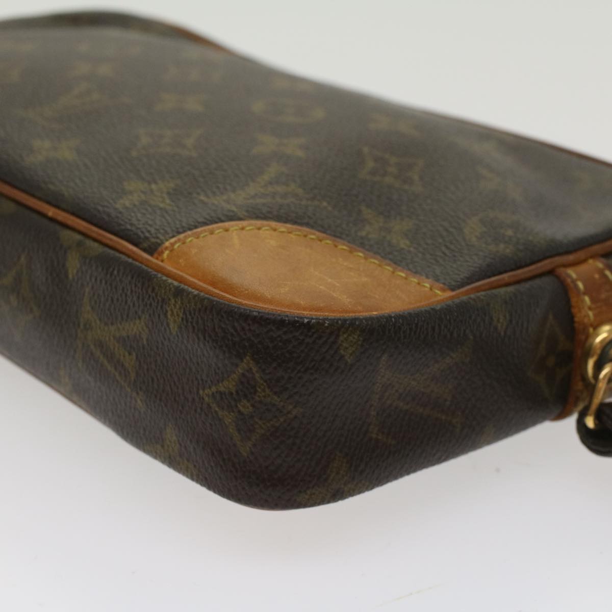 LOUIS VUITTON Monogram Marly Dragonne GM Clutch Bag M51825 LV 46842