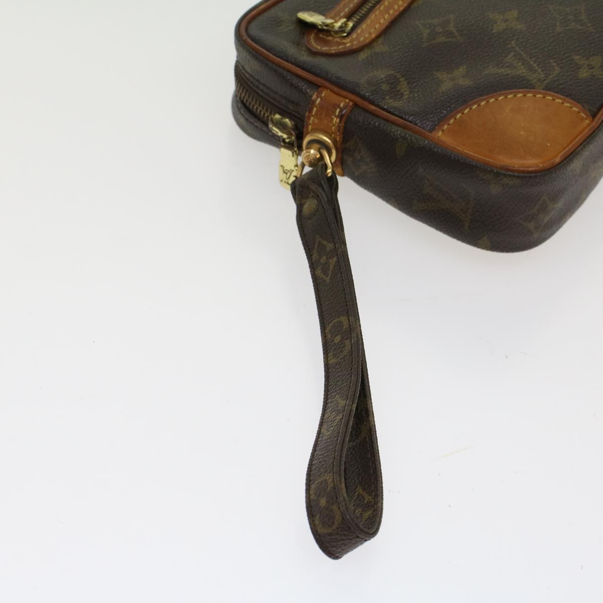 LOUIS VUITTON Monogram Marly Dragonne GM Clutch Bag M51825 LV 46842