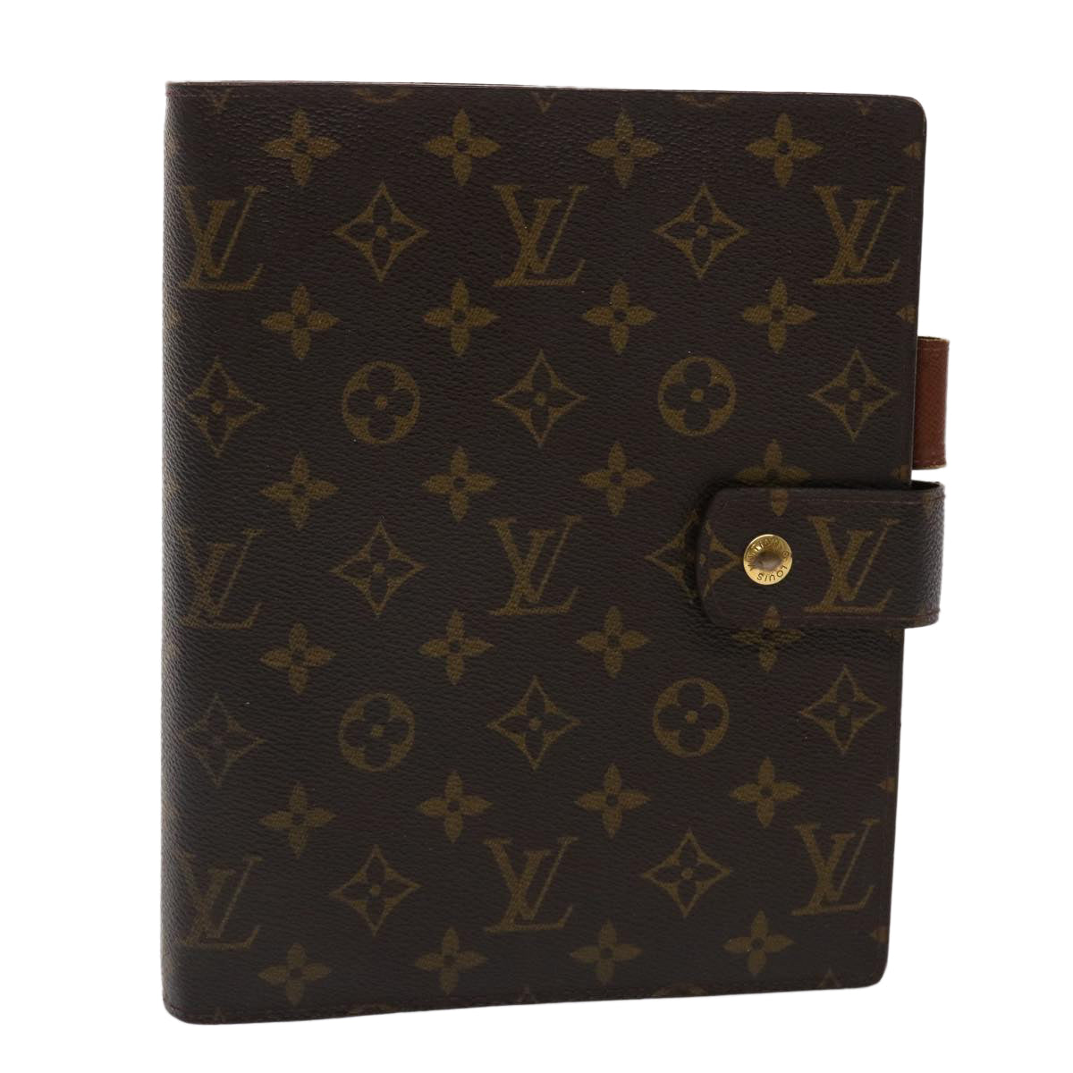 LOUIS VUITTON Monogram Agenda GM Day Planner Cover R20006 LV 46844