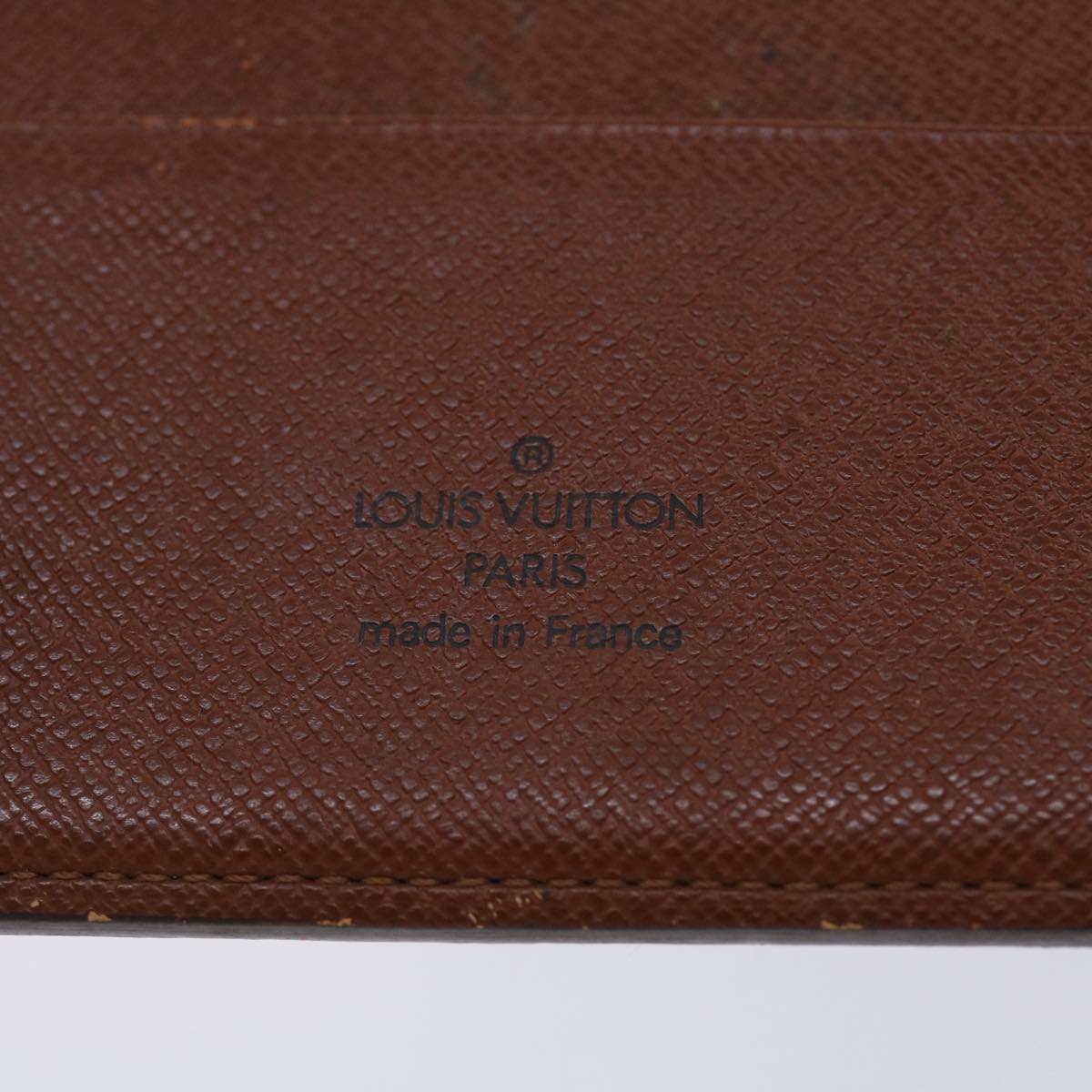 LOUIS VUITTON Monogram Agenda GM Day Planner Cover R20006 LV 46844