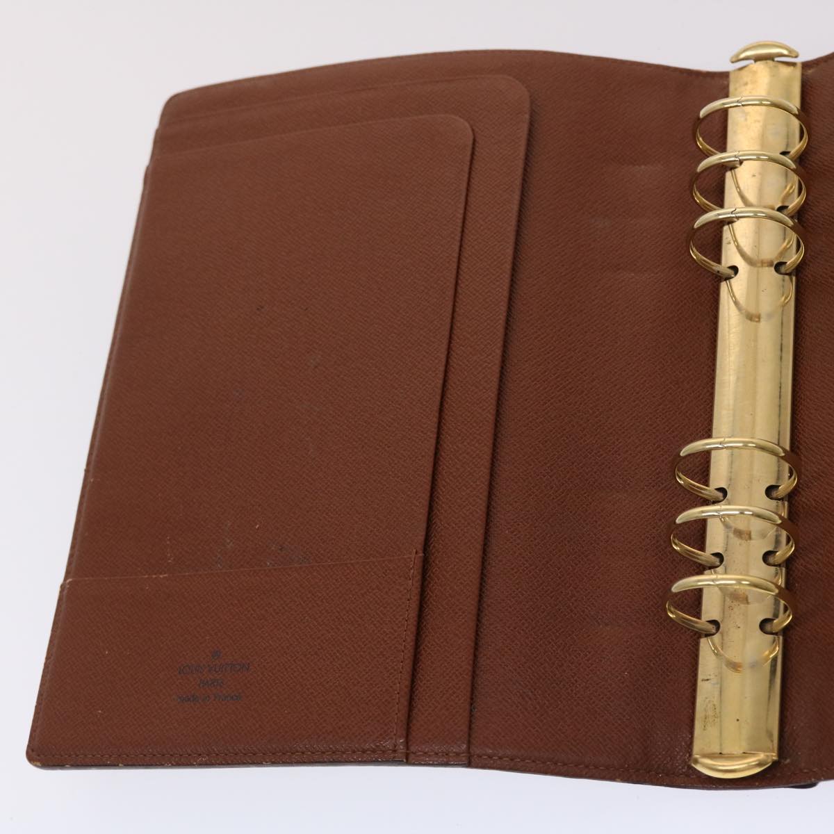 LOUIS VUITTON Monogram Agenda GM Day Planner Cover R20006 LV 46844