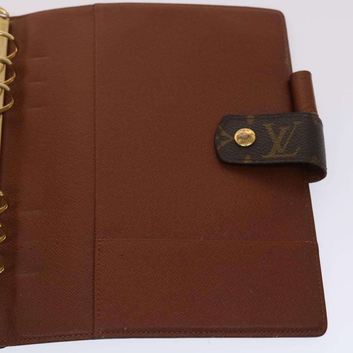 LOUIS VUITTON Monogram Agenda GM Day Planner Cover R20006 LV 46844