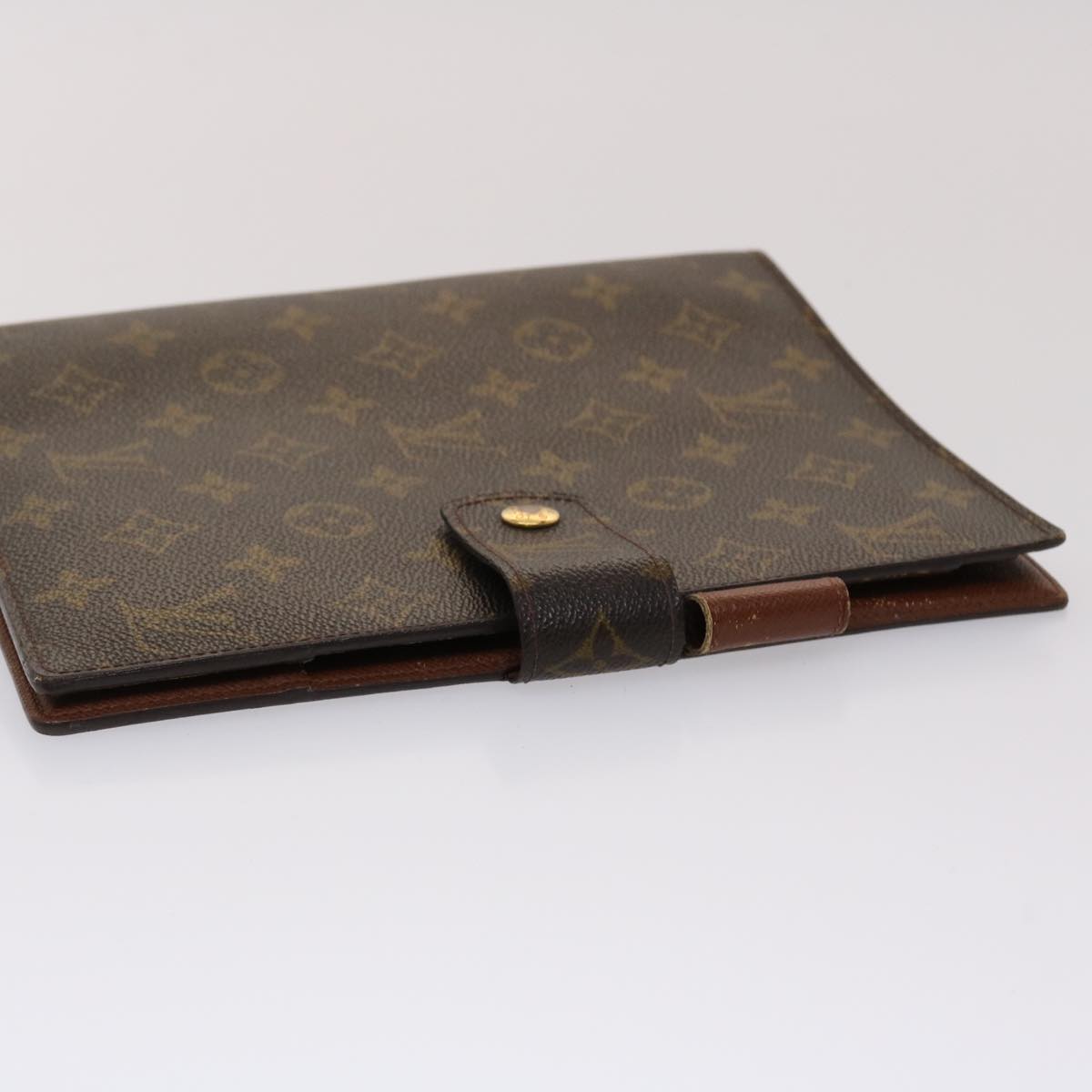 LOUIS VUITTON Monogram Agenda GM Day Planner Cover R20006 LV 46844