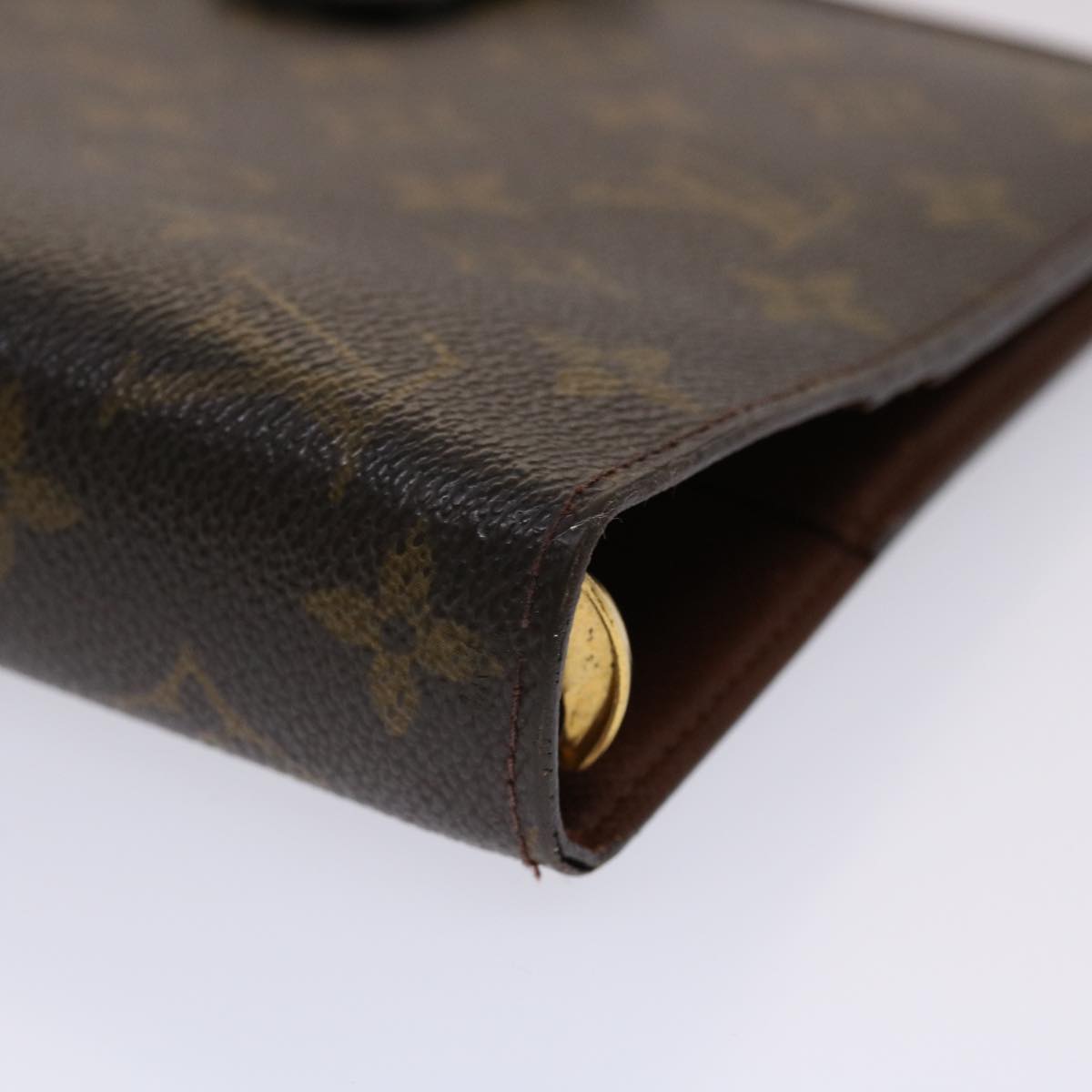 LOUIS VUITTON Monogram Agenda GM Day Planner Cover R20006 LV 46844