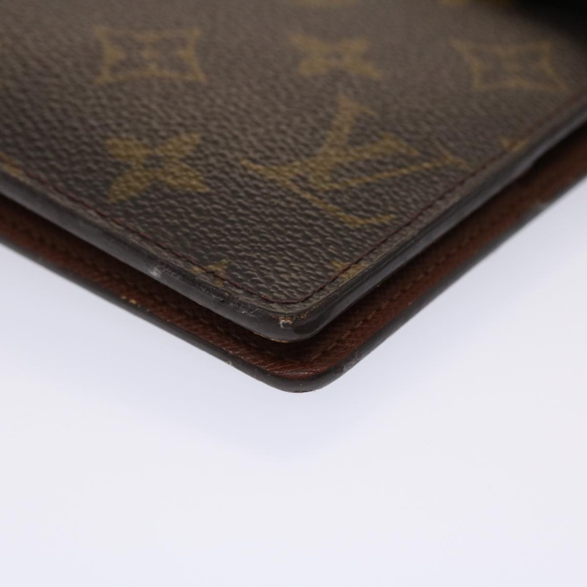 LOUIS VUITTON Monogram Agenda GM Day Planner Cover R20006 LV 46844