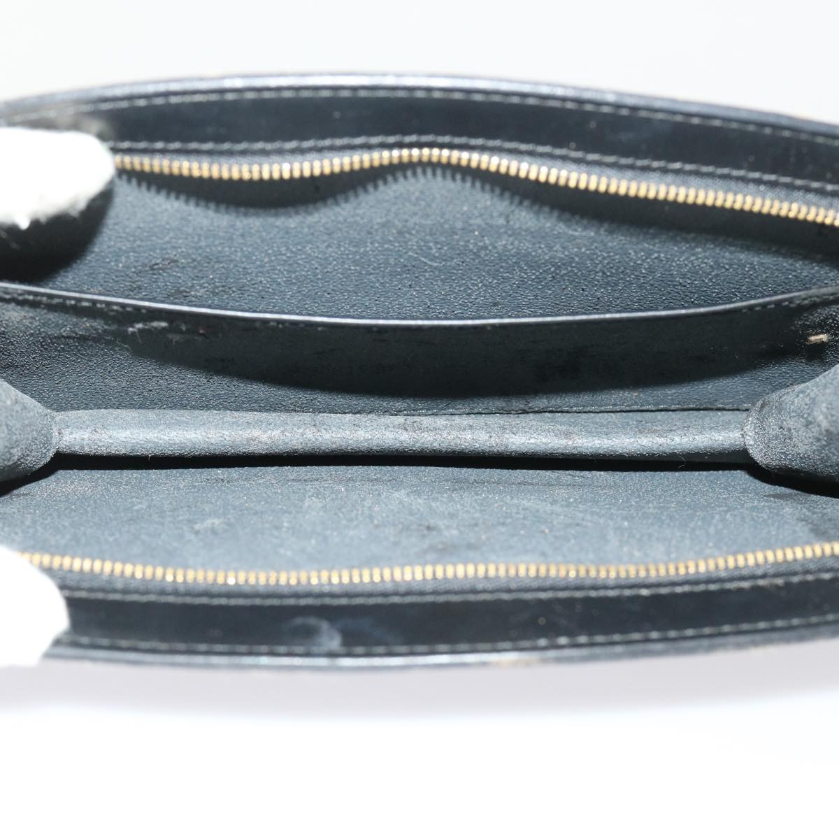 LOUIS VUITTON Epi Trousse Crete Clutch Bag Black M48402 LV 46845