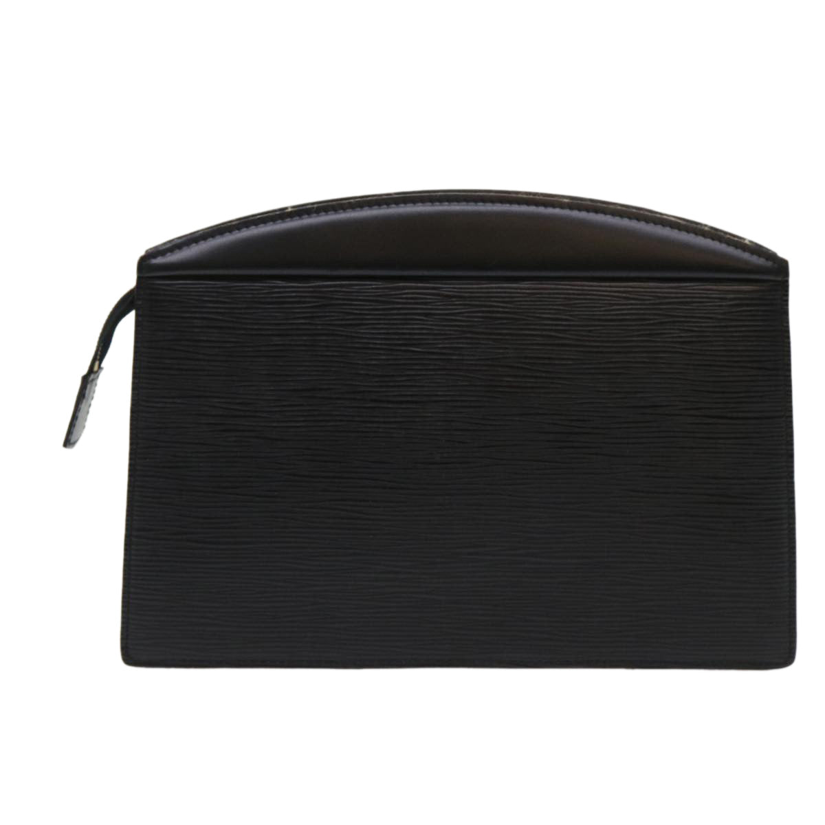 LOUIS VUITTON Epi Trousse Crete Clutch Bag Black M48402 LV 46845