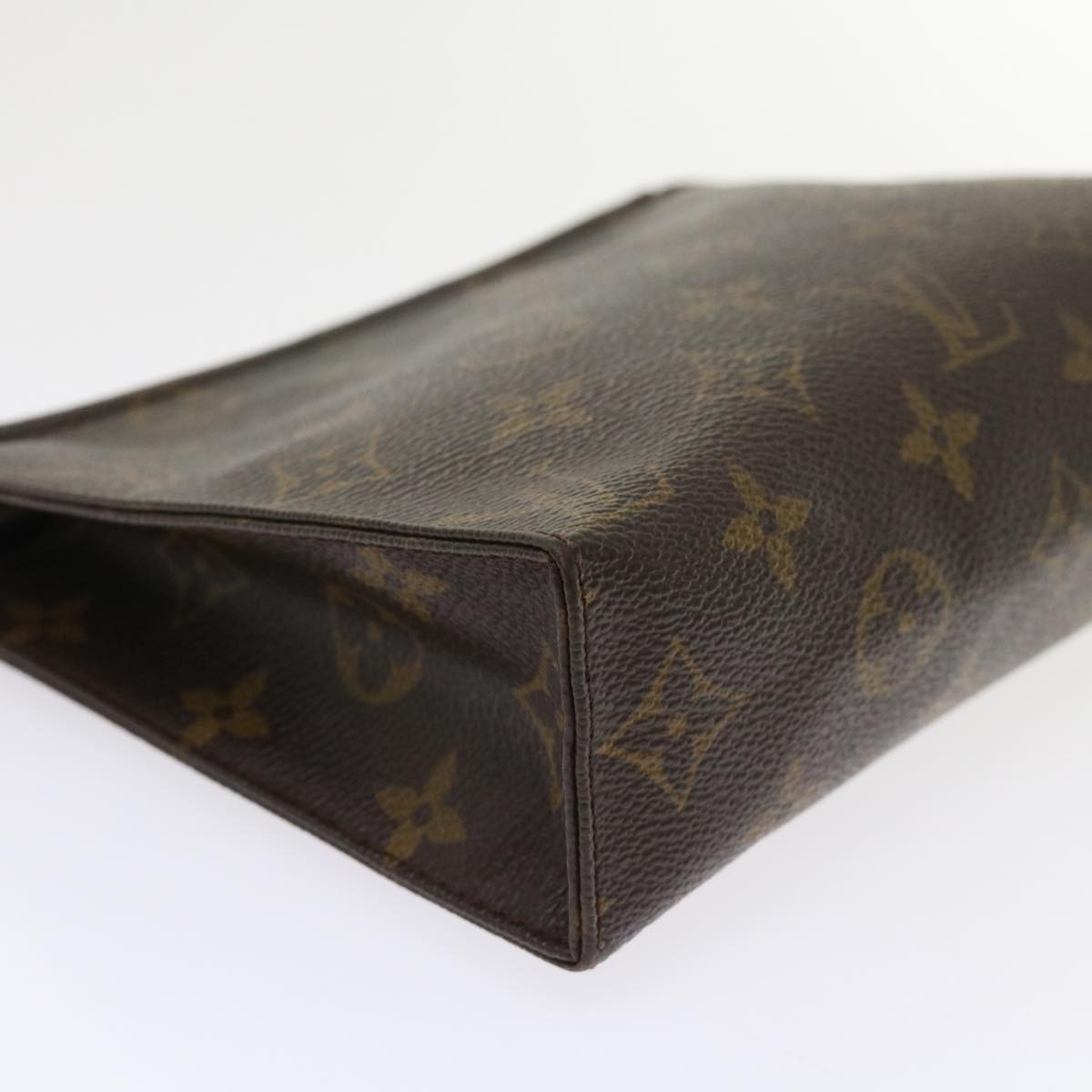 LOUIS VUITTON Monogram Poche Toilette 19 Pouch M47544 LV 46848