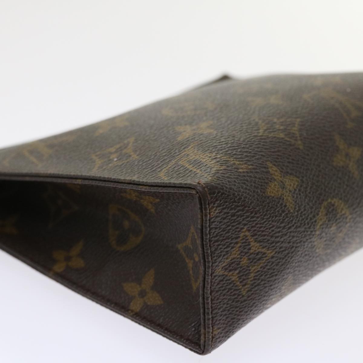 LOUIS VUITTON Monogram Poche Toilette 19 Pouch M47544 LV 46848