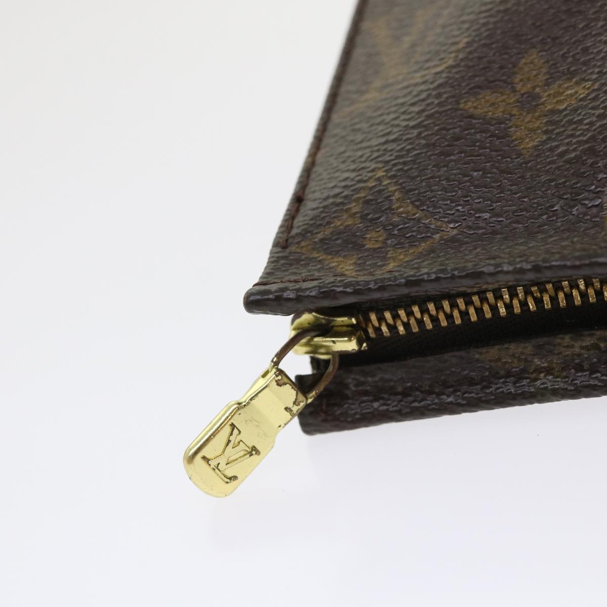 LOUIS VUITTON Monogram Poche Toilette 19 Pouch M47544 LV 46848