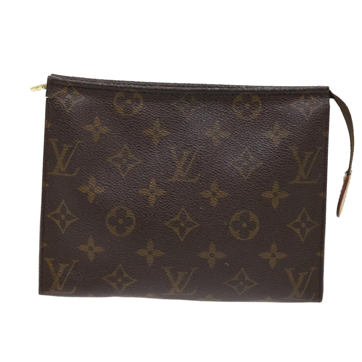 LOUIS VUITTON Monogram Poche Toilette 19 Pouch M47544 LV 46848