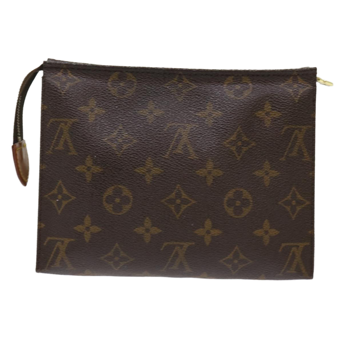 LOUIS VUITTON Monogram Poche Toilette 19 Pouch M47544 LV 46848