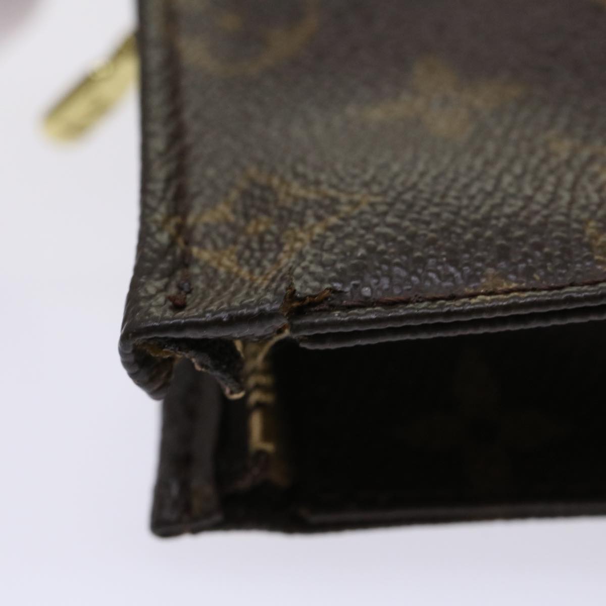 LOUIS VUITTON Monogram Poche Toilette 19 Pouch M47544 LV 46848