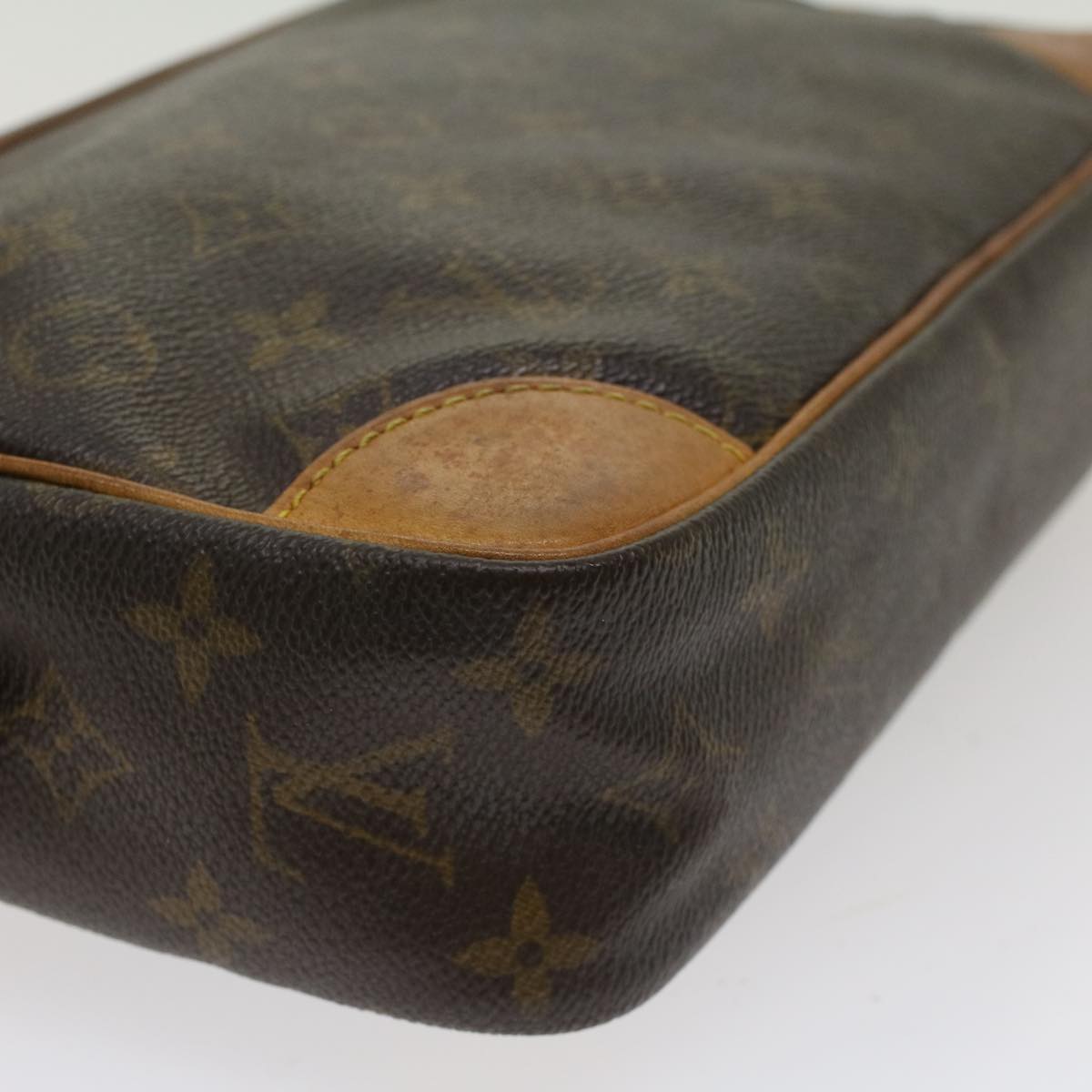 LOUIS VUITTON Monogram Compiegne 28 Clutch Bag M51845 LV 46900
