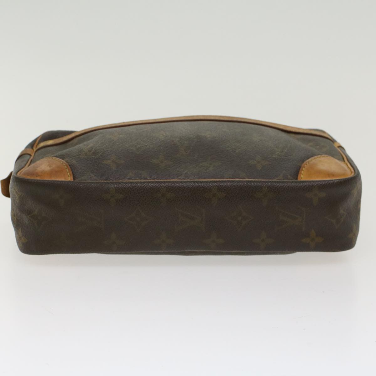 LOUIS VUITTON Monogram Compiegne 28 Clutch Bag M51845 LV 46900