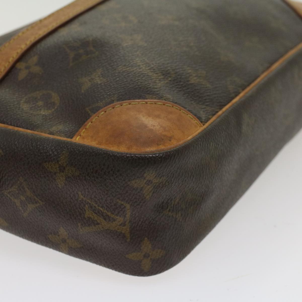 LOUIS VUITTON Monogram Compiegne 28 Clutch Bag M51845 LV 46900