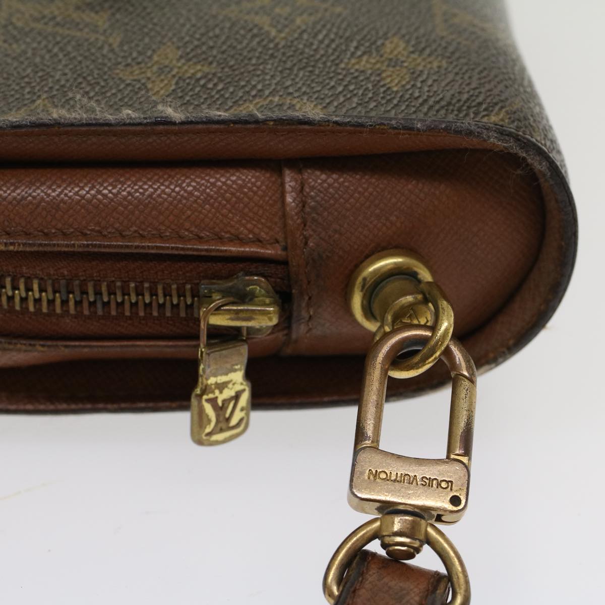 LOUIS VUITTON Monogram Orsay Clutch Bag M51790 LV 46902