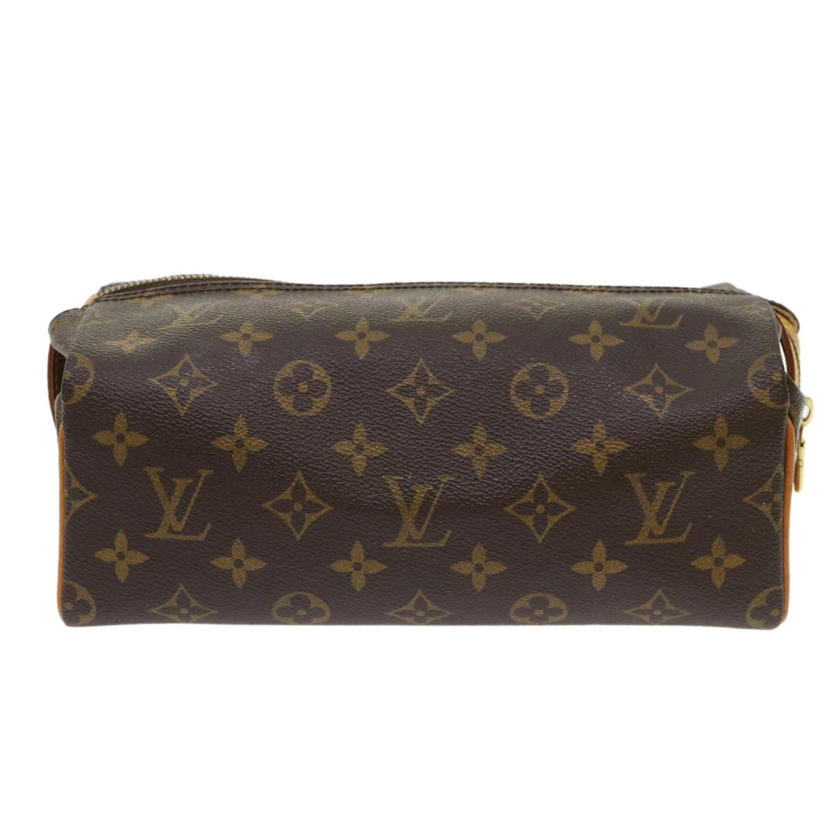 LOUIS VUITTON Monogram Trousse Patte Pression Cosmetic Pouch M47636 46903
