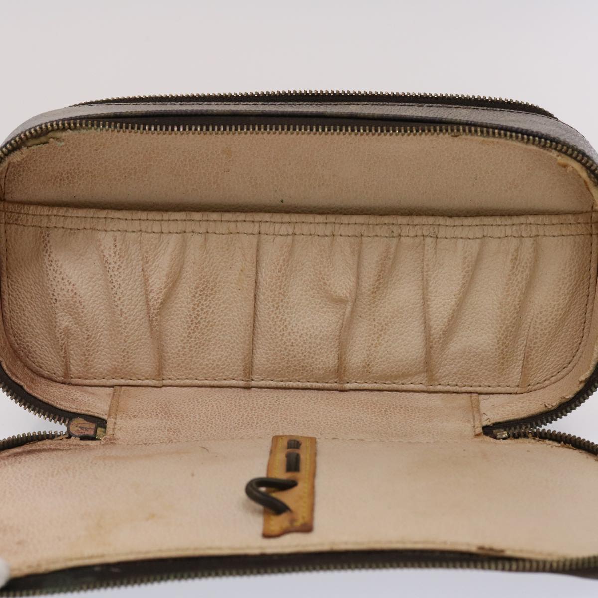 LOUIS VUITTON Monogram Trousse Brush GM Cosmetic Pouch M47505 LV 46904