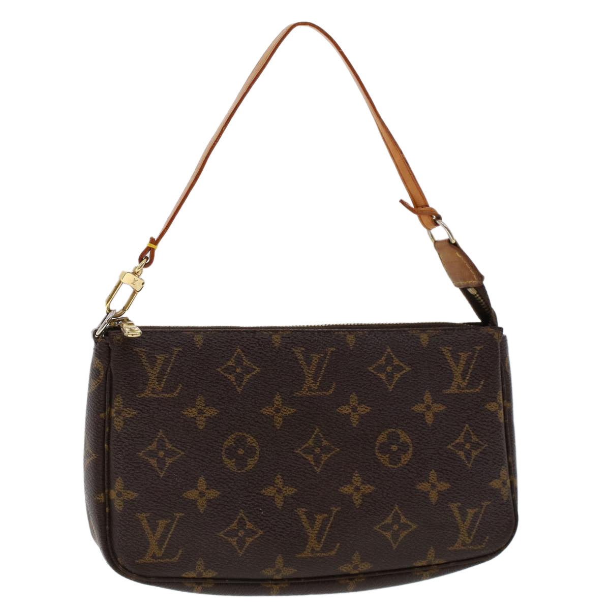 LOUIS VUITTON Monogram Pochette Accessoires Pouch M51980 LV 46905