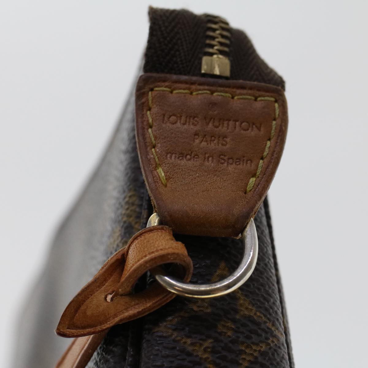 LOUIS VUITTON Monogram Pochette Accessoires Pouch M51980 LV 46905