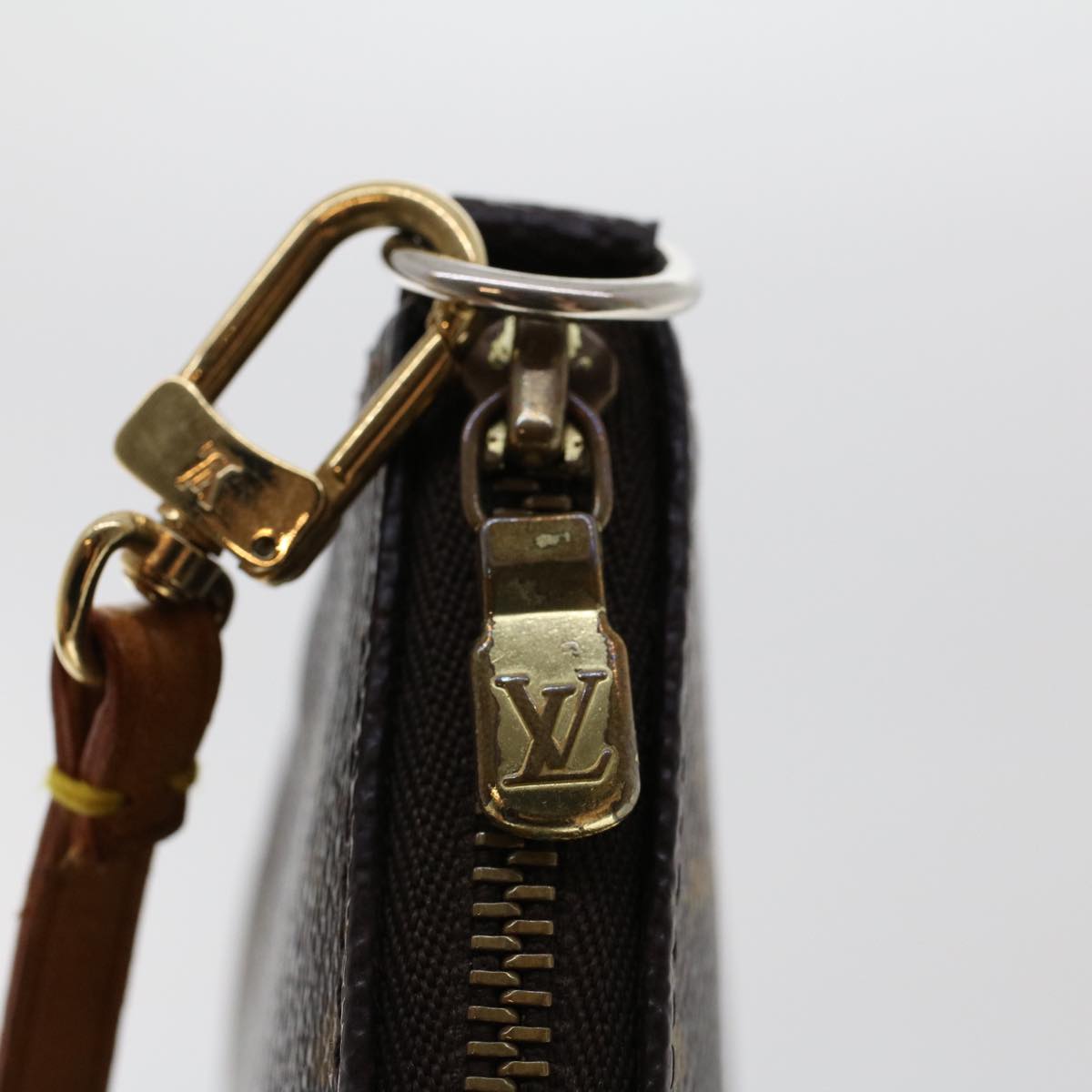 LOUIS VUITTON Monogram Pochette Accessoires Pouch M51980 LV 46905