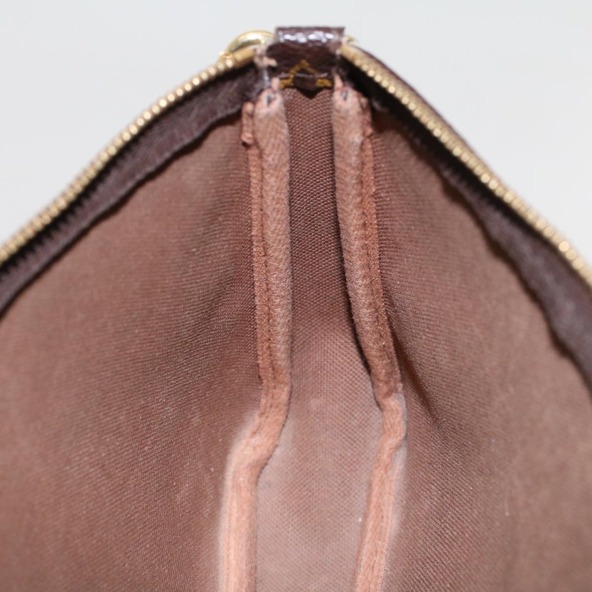 LOUIS VUITTON Monogram Pochette Accessoires Pouch M51980 LV 46905