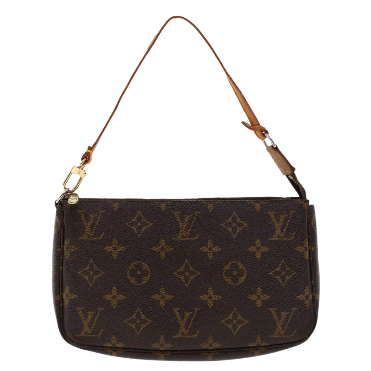 LOUIS VUITTON Monogram Pochette Accessoires Pouch M51980 LV 46905
