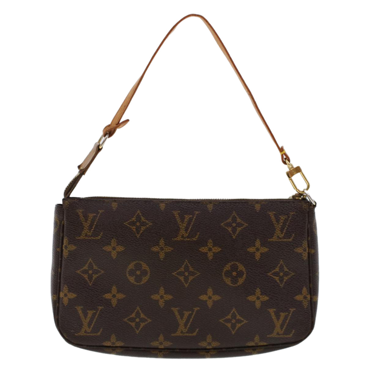 LOUIS VUITTON Monogram Pochette Accessoires Pouch M51980 LV 46905