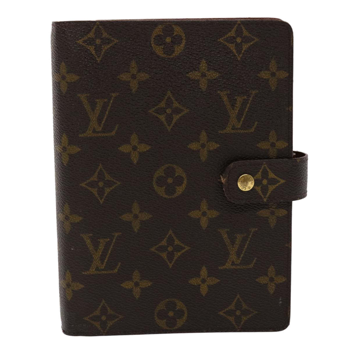 LOUIS VUITTON Monogram Agenda MM Day Planner Cover R20105 LV 46909