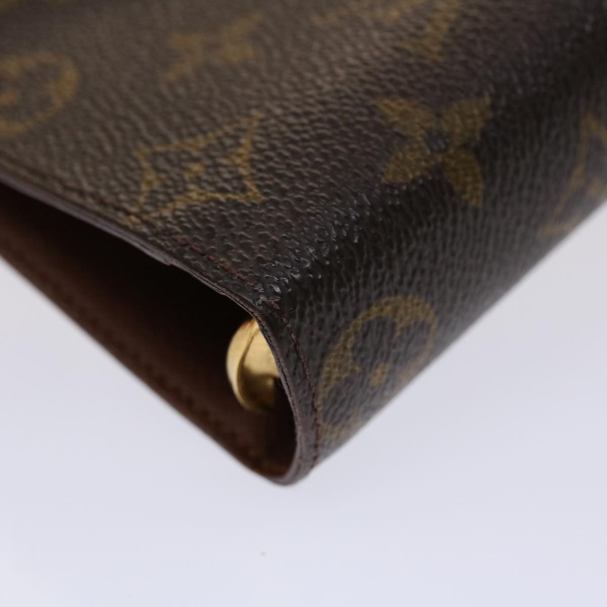 LOUIS VUITTON Monogram Agenda MM Day Planner Cover R20105 LV 46909