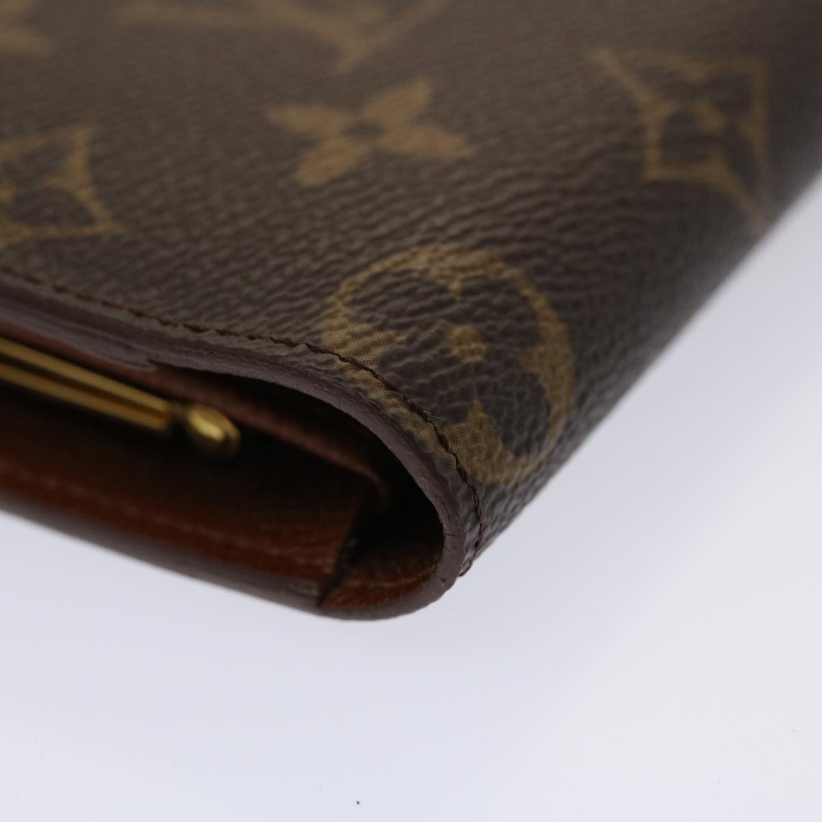 LOUIS VUITTON Monogram Continental Clutch Wallet T61217 LV 46911